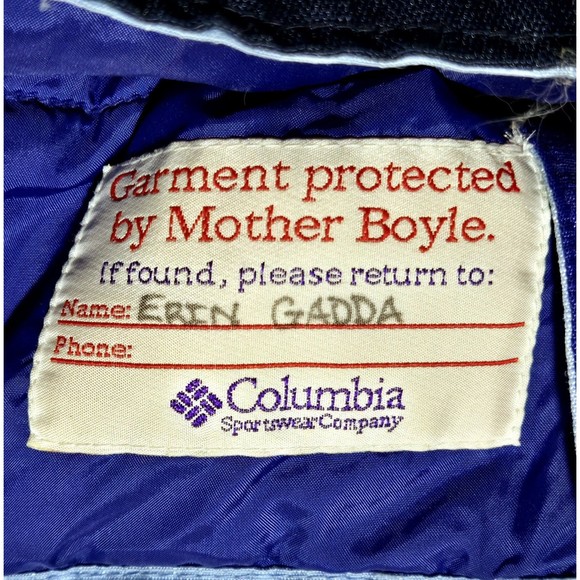 Columbia Tectonite Insulated Jacket Youth 2X 18/20 Coat Ski Snow Winter Blue EUC - Picture 9 of 12